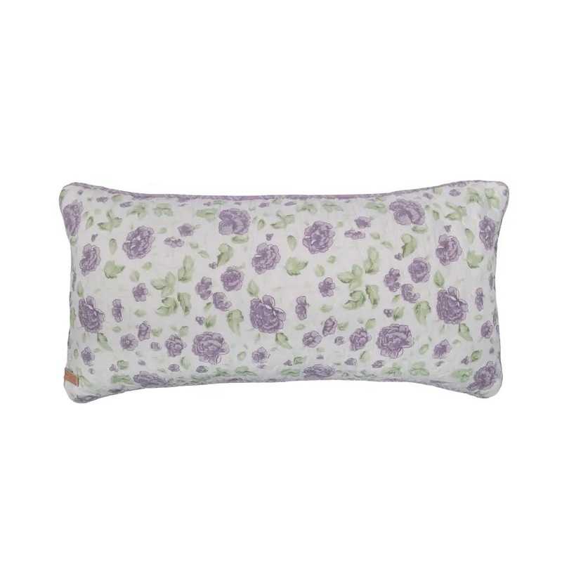 Donna Sharp Lavender Rose Rectangle Decorative Pillow