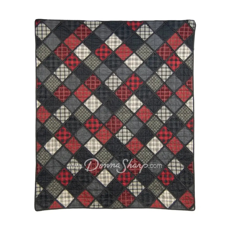 Donna Sharp Lumberjack Cotton Throw