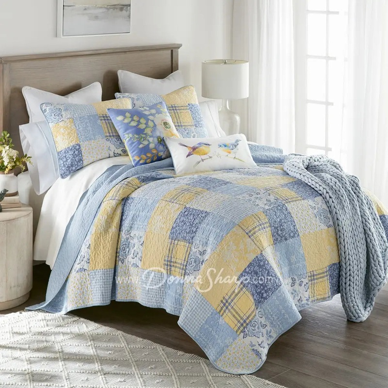 Donna Sharp Spring Flowers Summer Cotton Twin Set