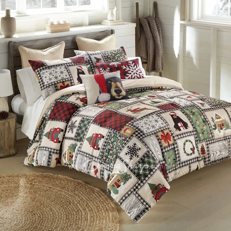 Donna Sharp Winter Cottage King Comforter Set