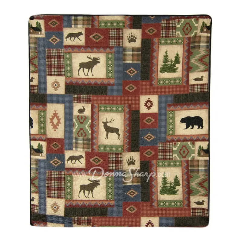 Forest Grove Quilted Throw from Your Lifestyle by Donna Sharp