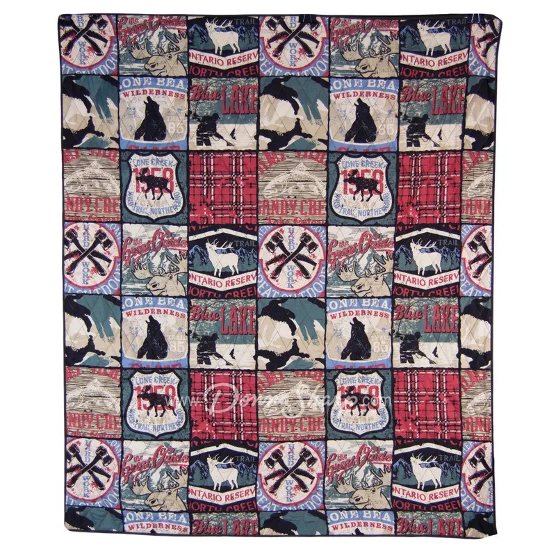 The Great Outdoors Quilted Throw from Your Lifestyle by Donna Sharp