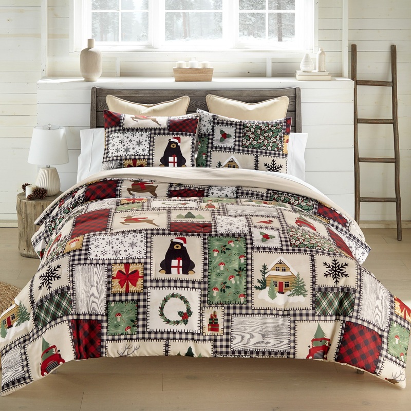 Winter Cottage 3PC Comforter Set from Your Lifestyle