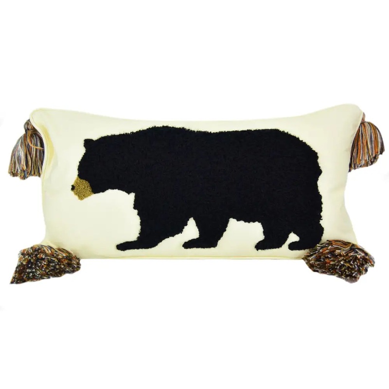 Colorful Tassel Bear Decorative Pillow from Your lifestyle by Donna Sharp