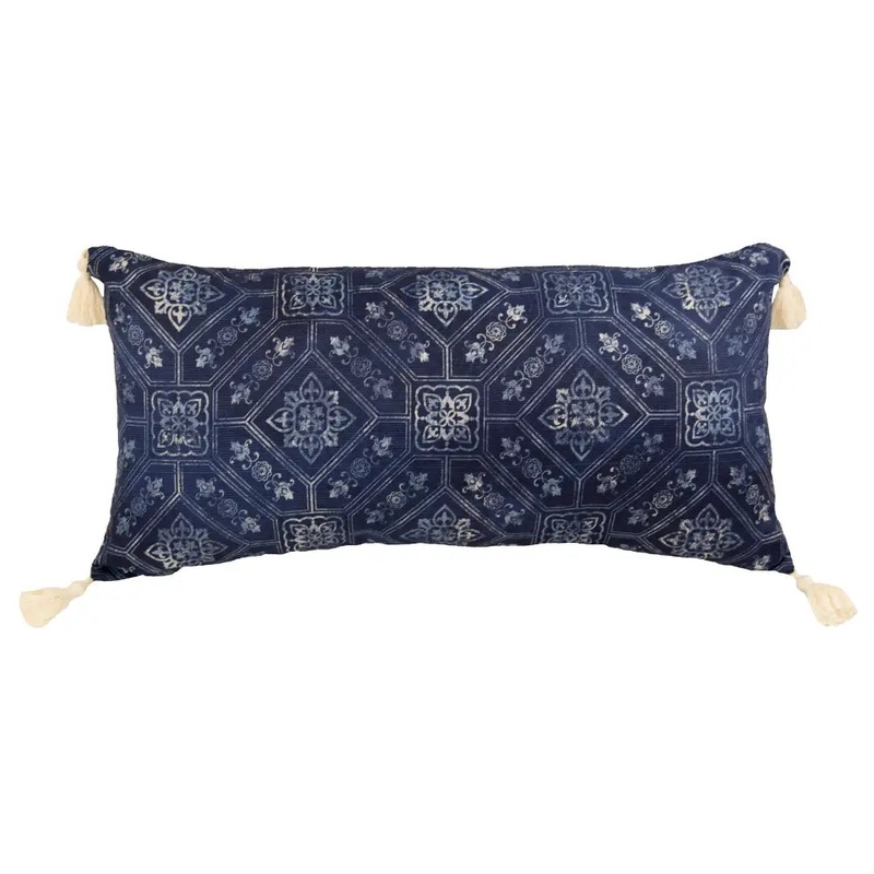 Desert Hill Tile Rectangle Decorative Pillow by Donna Sharp