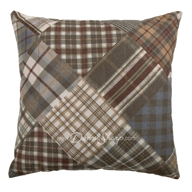 Donna Sharp Chimera Bear Plaid Decorative Pillow