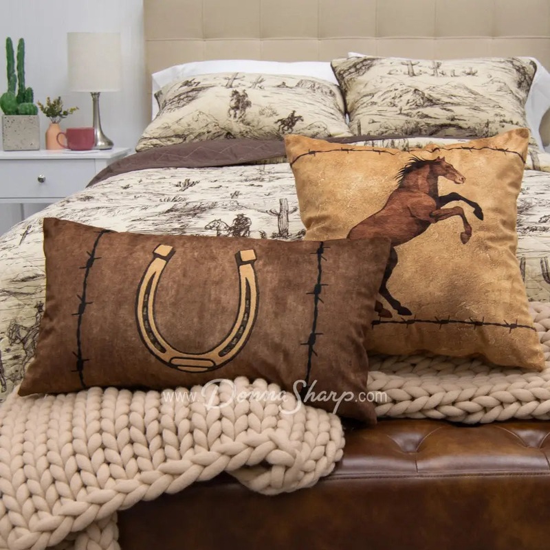 Donna Sharp Cowboy Pillow Set (set2)