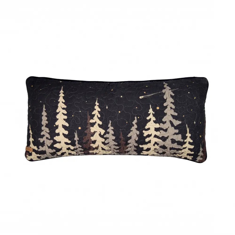 Donna Sharp Moonlit Cabin Rectangle Decorative Pillow