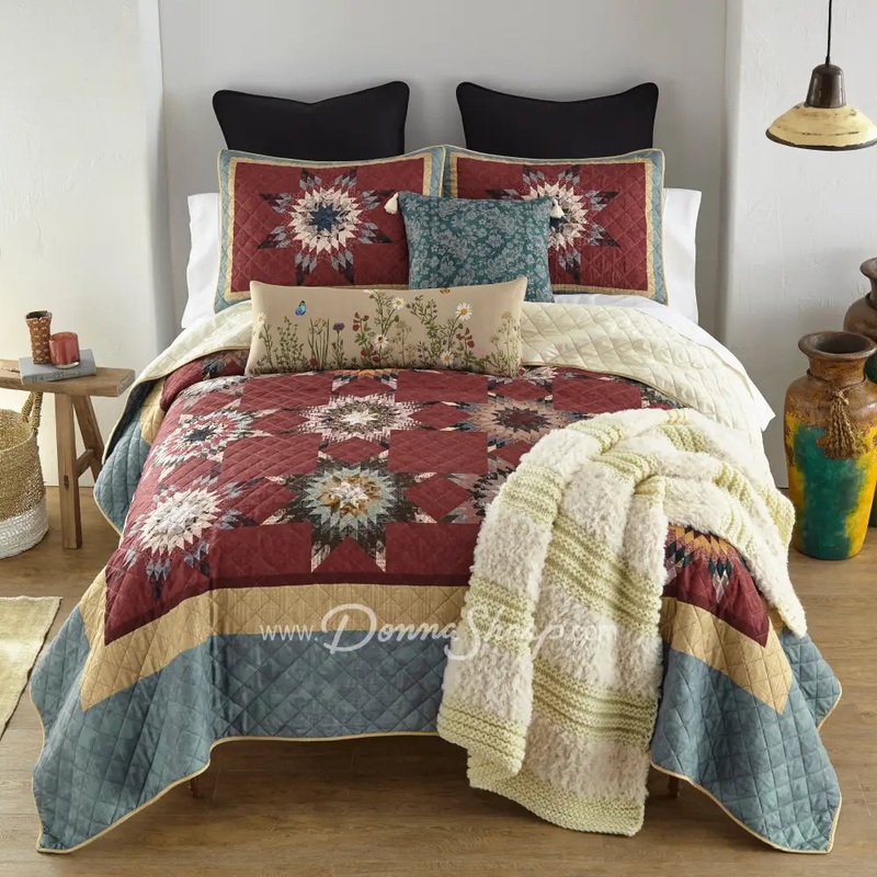 Donna Sharp Southern Star 3-Piece Quilted Bedding Set
