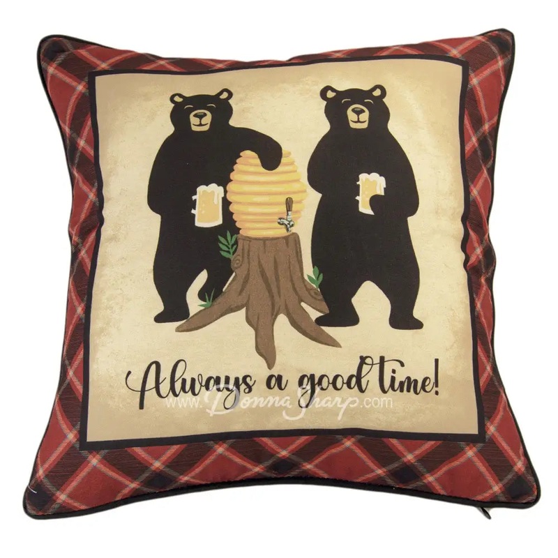 Forest Grove Bear Decorative Pillow from Your Lifestyle by Donna Sharp (Copy)