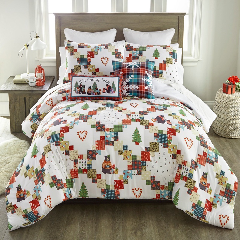Holiday Love 3pc Comforter Bedding Set