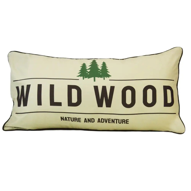 The Great Outdoors Wild Wood Decorative Pillow from Your Lifestyle by Donna Sharp